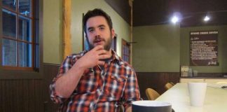 Production tech goes for coffee on the way back from going for coffee