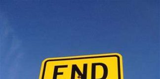 Oil company misinterprets road sign, bulldozes swingset and builds oil lease