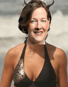 Redford on a beach somewhere, picture compiled from theoretical data based on her last know location