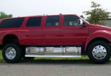 BC environmental activist drives largest SUV ever built