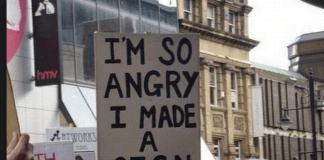 Pro-oil group confuses leftwing eco-activists at rally with new term ‘anti-anti-pipeline protester supporter’