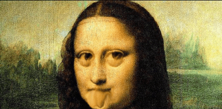 Mona Lisa Defaced! Art World Atwitter!