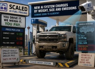 California Startup Wants Alberta Drivers to Pay by the Pound at the Pump