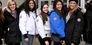 Canada Goosed stock surges after announcing new line of higher-end parkas for the Calgary-area market